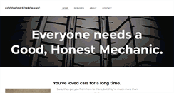 Desktop Screenshot of goodhonestmechanic.com